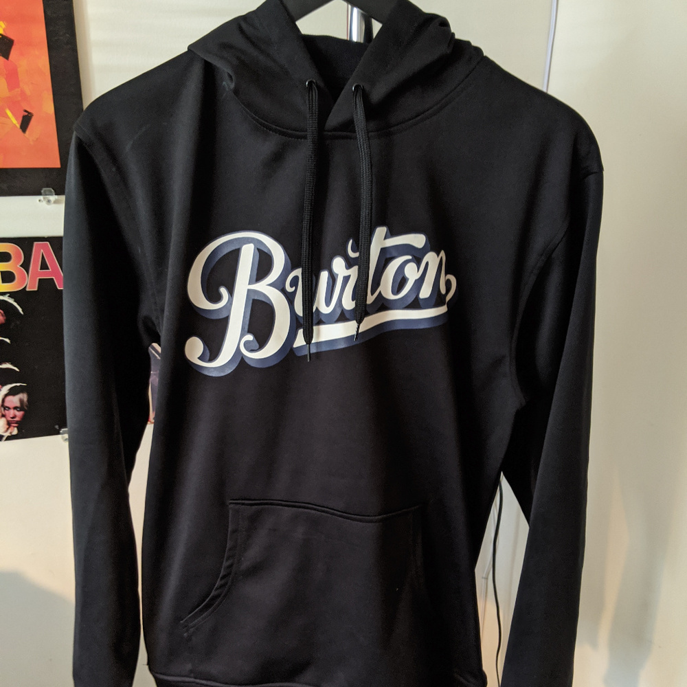 Burton Black Medium Pullover Hoodie
